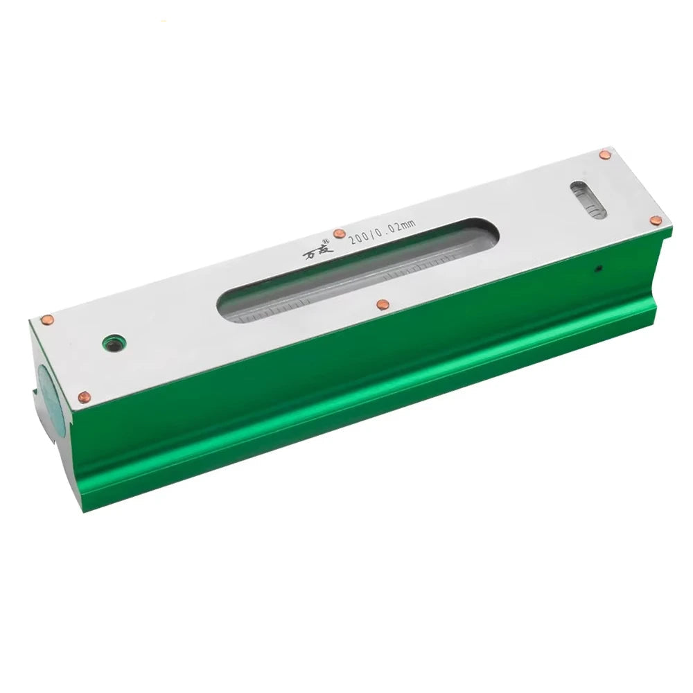 Heavy Duty Mechanical Strip Level Gauge 0.02mm Precision Measuring Tool 200mm
