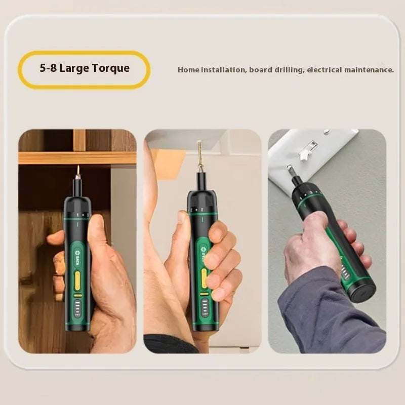 Cordless Electric Screwdriver 40 Piece Rechargeable 4V Power Driver Kit with 2000mAh Battery
