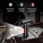 Cordless 2-in-1 Air Duster and Inflator with 7500mAh Rechargeable Battery for Keyboard, Computer and Car Cleaning