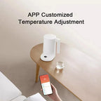 1.7L Digital Electric Kettle 1800W with Adjustable Temperature and Keep Warm Function