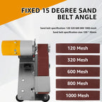 Adjustable Mini Belt Sander Grinder Electric Multifunction Tool Sharpener Polisher