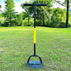 Stainless Steel Spring Tiller Manual Garden Cultivator for Soil Loosening, Weed Removal and Aeration