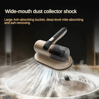 Cordless Handheld Mattress Vacuum Cleaner with UV Light, Rechargeable Portable Dust and Mite Remover