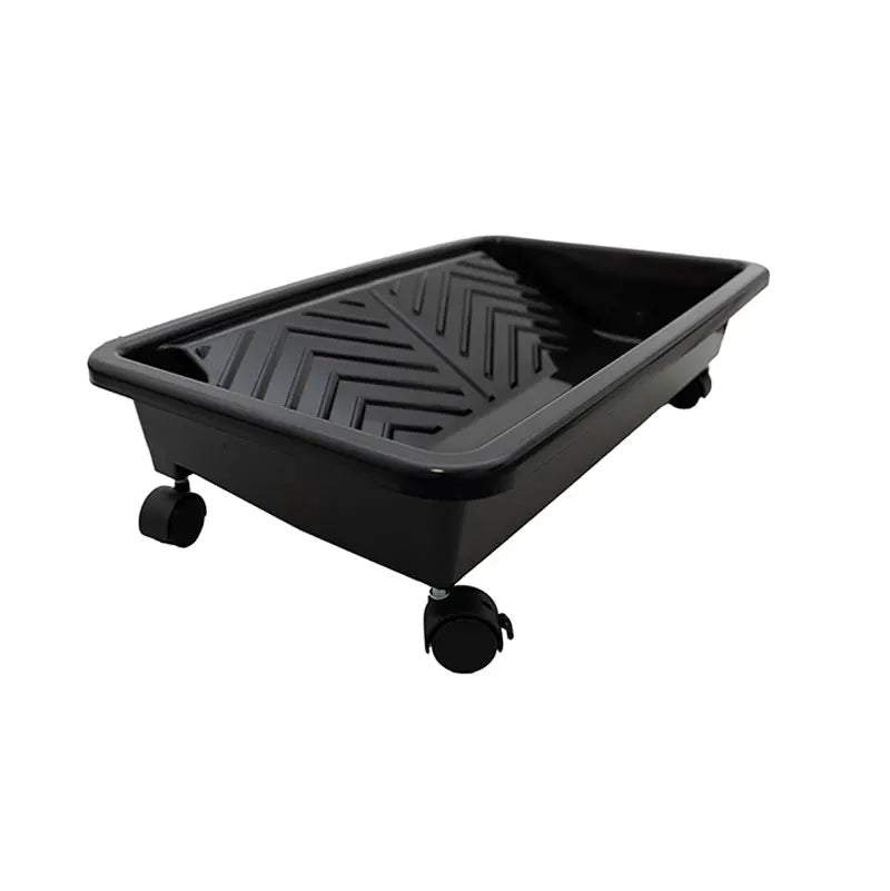 Large Plastic Paint Roller Tray Portable Paint Holder for Home Improvement and DIY Use