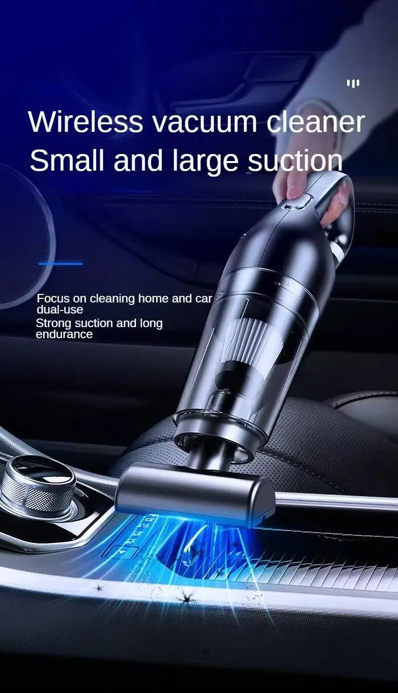 Handheld Cordless Vacuum Cleaner 1000 PA Portable Home & Car Dust Cleaner Rechargeable