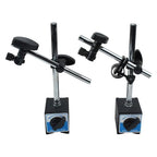 Adjustable Magnetic Base Dial Indicator Stand with Fine Control Arm for Metalworking Measurement
