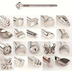 Craftsmanship DIY Leather Tools Leather Carving Printing Tools 20 piece set Printing Punching Leather Leather Bag Carving Knocki