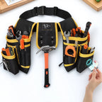Heavy Duty Tool Belt 26 Pocket Adjustable Waist Pouch for DIY Trades and Workshop Use