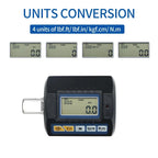 Digital Torque Adapter with LCD Display 1.27cm Square Drive Torque Meter for Automotive and Workshop Tools