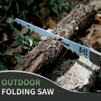 Portable Pocket Folding Saw Multifunctional Outdoor Camping Logging and Pruning Tool