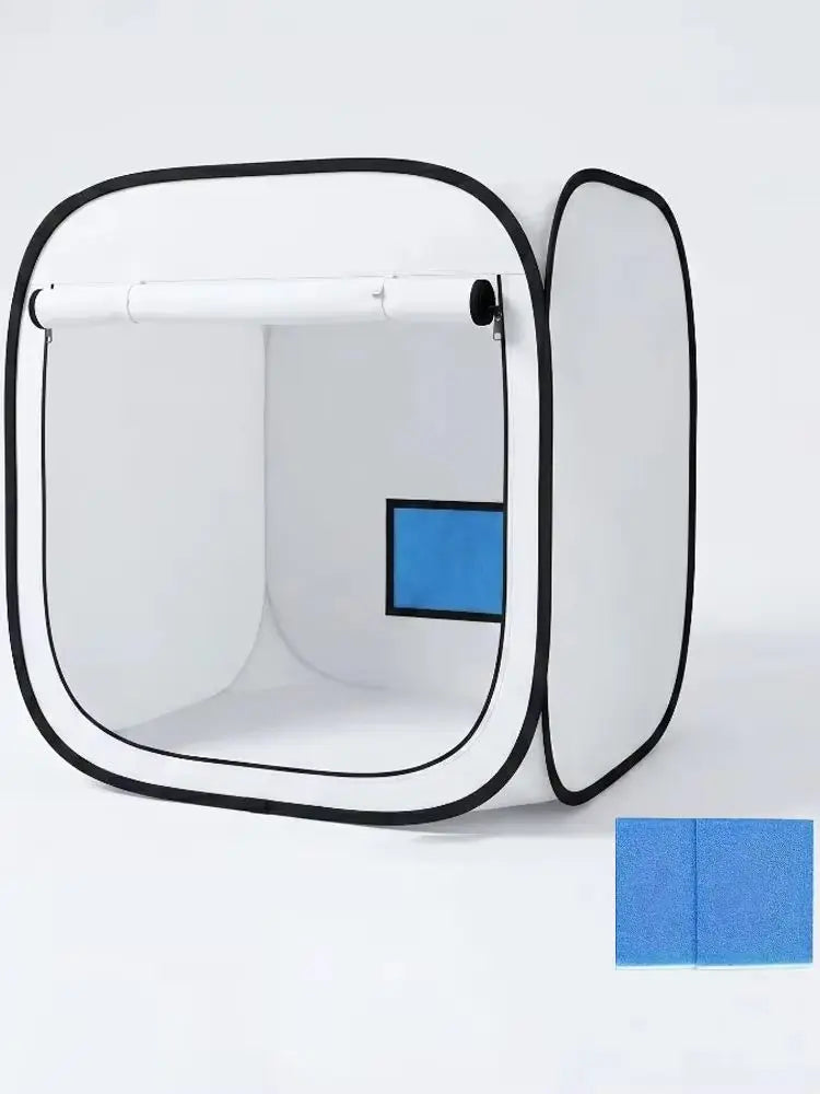 Portable Spray Paint Tent Foldable Airbrush Booth with Mesh Window and Filter Pads for DIY Painting