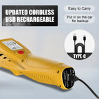 Portable Cordless Plastic Welder 500W Rechargeable Hot Air Welding Gun with 5000mAh Battery