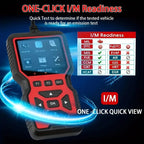 Portable OBD2 Code Reader with Live Data Display USB Powered Car Diagnostic Tool