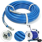 High Pressure Airless Paint Sprayer Hose with Spray Gun 5m Flexible Cleaning Pipe
