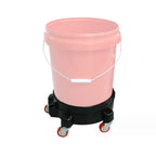 Bucket Dolly with Universal Casters Rolling Bucket Cart for Car Wash Plant Pot or Tool Box