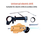 Drill Powered Metal Shear Attachment Heavy Duty Aluminium Alloy Cutter for Steel Copper and Aluminum