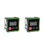 Digital Magnetic Angle Gauge with LCD Display 360° Inclinometer for Woodworking and Metalworking