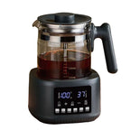 1.3L Electric Glass Tea Maker Kettle 600W with Temperature Control and Keep Warm Function