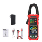 Heavy Duty Digital Clamp Meter Multimeter with True RMS AC DC Measurement NCV Temperature Tester