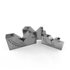 Precision Adjustable Angle Block 0–60° V Block Tool for Milling Machine and Drill Press Setup