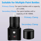 Cordless Automatic Paint Shaker for Model Paints and Ink Portable Hands-Free Mixing Machine with Auto Shut Off