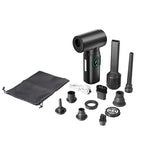 Cordless 2-in-1 Air Duster and Inflator with 7500mAh Rechargeable Battery for Keyboard, Computer and Car Cleaning