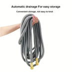 Flexible Expandable Garden Water Hose with Adjustable Spray Nozzle 25ft