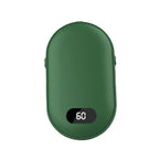 2-in-1 USB Rechargeable Hand Warmer and Portable Power Bank Compact Pocket Warmer for Outdoor Use
