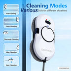 Smart Robot Window Cleaner Vacuum with Automatic Glass Cleaning System and 450cm Cord