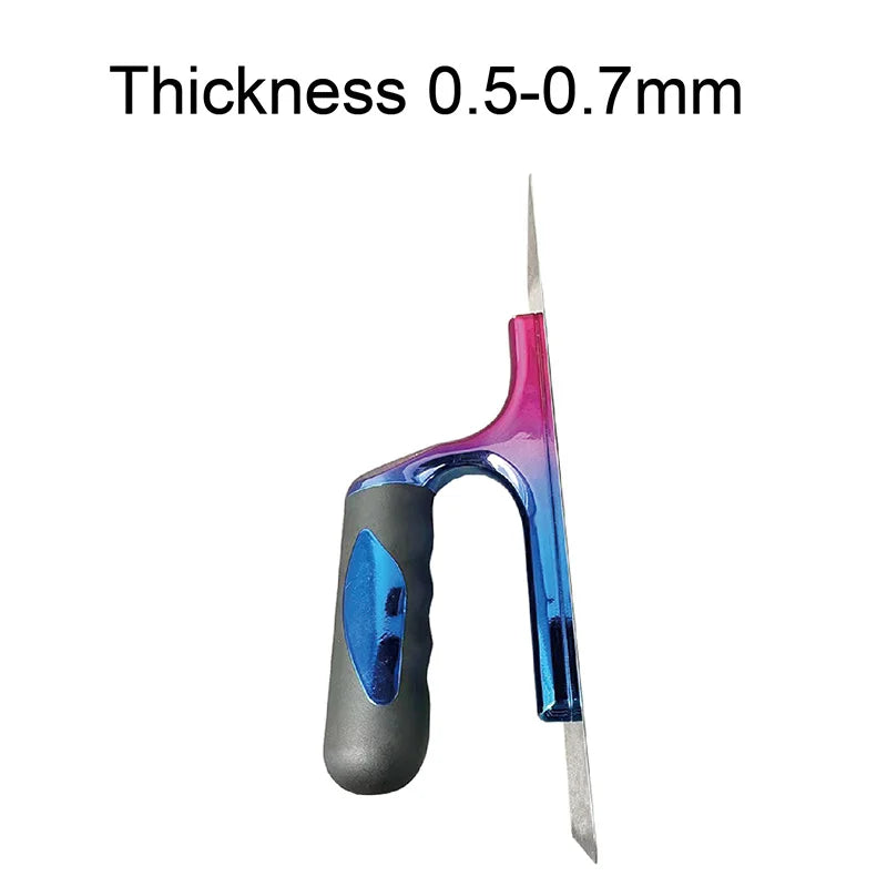 3 Piece Stainless Steel Plaster Spatula Set Ergonomic Handle Drywall Finishing Tools