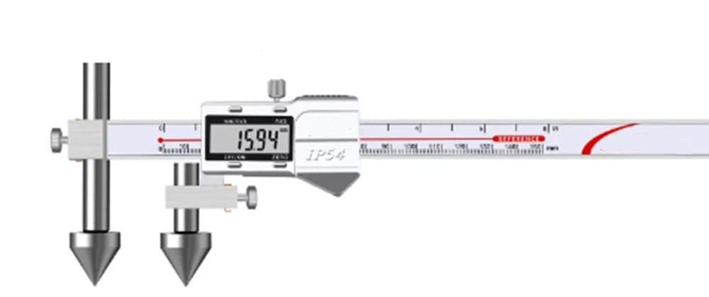 Digital Centre Distance Caliper with Cone Probe for Hole Measurement 20–200mm Stainless Steel Tool