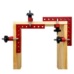 4 Piece Aluminium Alloy 90 Degree Positioning Squares Woodworking Corner Clamping Tool Set