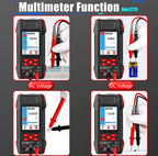 Rechargeable Solar Panel Tester with 3.2 Inch Display and MPPT Curve Analysis for Photovoltaic System Testing