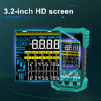Network Cable Tester and Wire Tracker with Color Display POE Detection Breakpoint Testing and 7 ID Modules