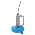 Portable Manual Drain Auger Pipe Cleaner with Flexible Steel Cable for Kitchen Sink, Bathroom and Sewer
