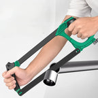 Heavy Duty Adjustable Hacksaw Frame Handle for 300mm 400mm 460mm Blades Workshop and DIY Hand Tool