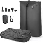 Portable Vacuum Compression Travel Bag 17L Reusable Waterproof Clothing Storage with Air Pump