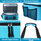 Waterproof Paddle Board Cooler Bag with Carry Handles and Attachment Straps for Kayaking