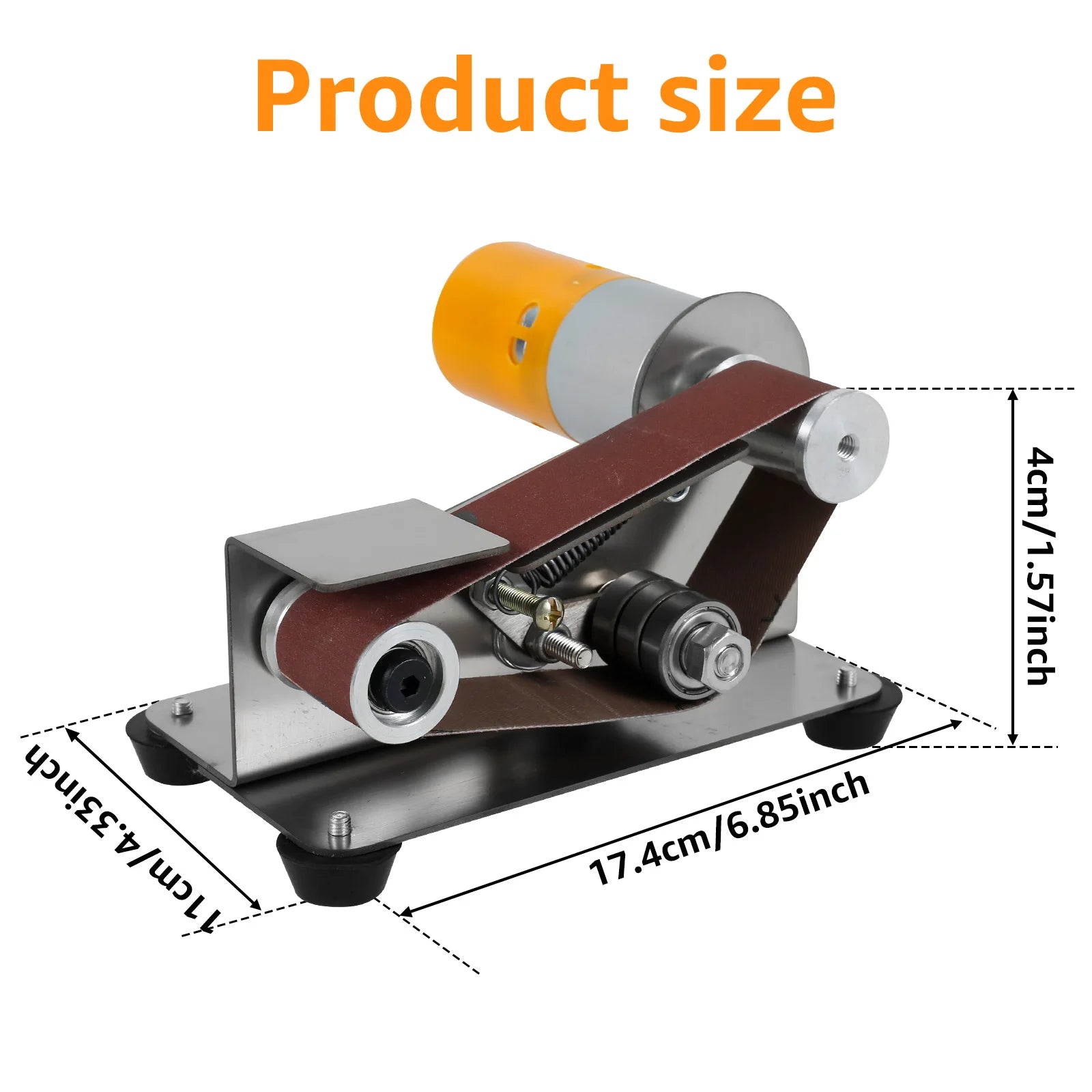 Adjustable Mini Belt Sander Grinder Electric Multifunction Tool Sharpener Polisher