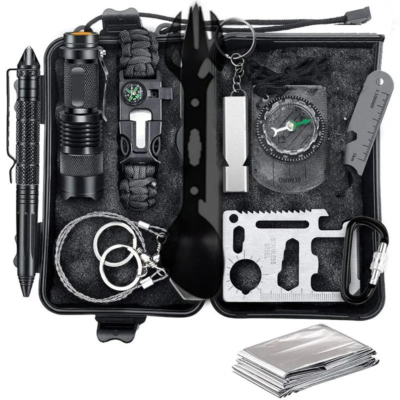 Compact Outdoor First Aid Kit for Camping Hiking Travel and Emergency Preparedness