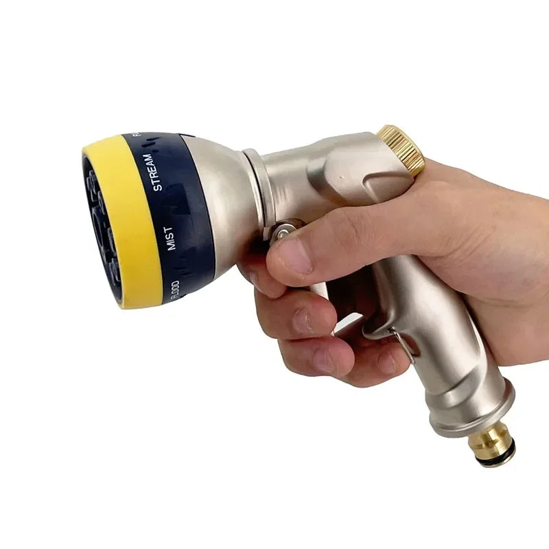 Flexible Expandable Garden Water Hose with Adjustable Spray Nozzle 25ft