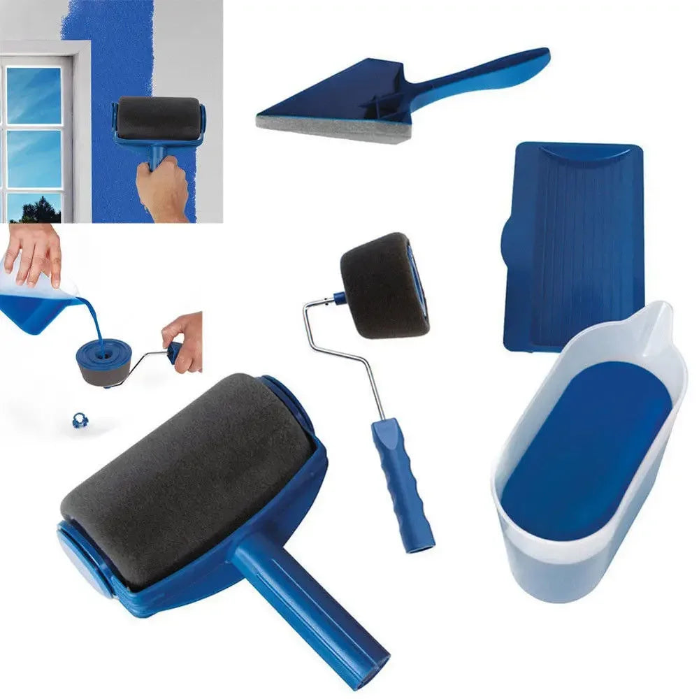 Customizable Multifunctional Paint Roller Kit for Wall Painting and Home Renovation Tools