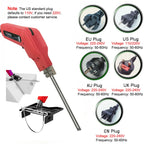 Portable Electric Foam Cutter Knife 250W Adjustable Temperature Thermal Cutting Tool with Carry Case