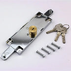 Rolling Door Lock Key-Operated Heavy Duty Shutter Lock for Middle or Bottom Installation