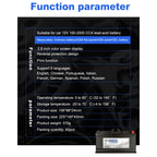 Portable 12V Car Battery Detector with Digital Display Automotive Testing Tool