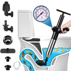 Manual Air Pressure Drain Cleaner Portable Toilet and Sink Unclogger Pump Tool
