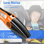 Portable 120W Wireless Car Vacuum Cleaner with High-Power Suction and Blowing Function