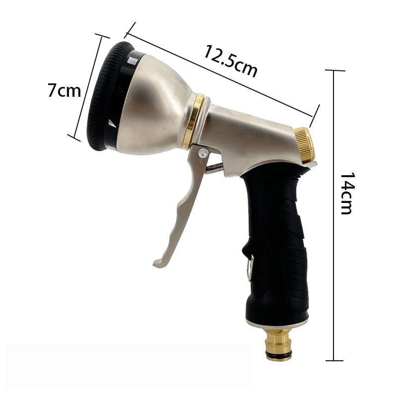 Expandable Garden Hose with Spray Nozzle 25–100ft Flexible Water Hose for Outdoor Cleaning