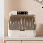 UV Tableware Cabinet 20L Countertop Drying and Storage Cabinet with Stainless Steel Construction