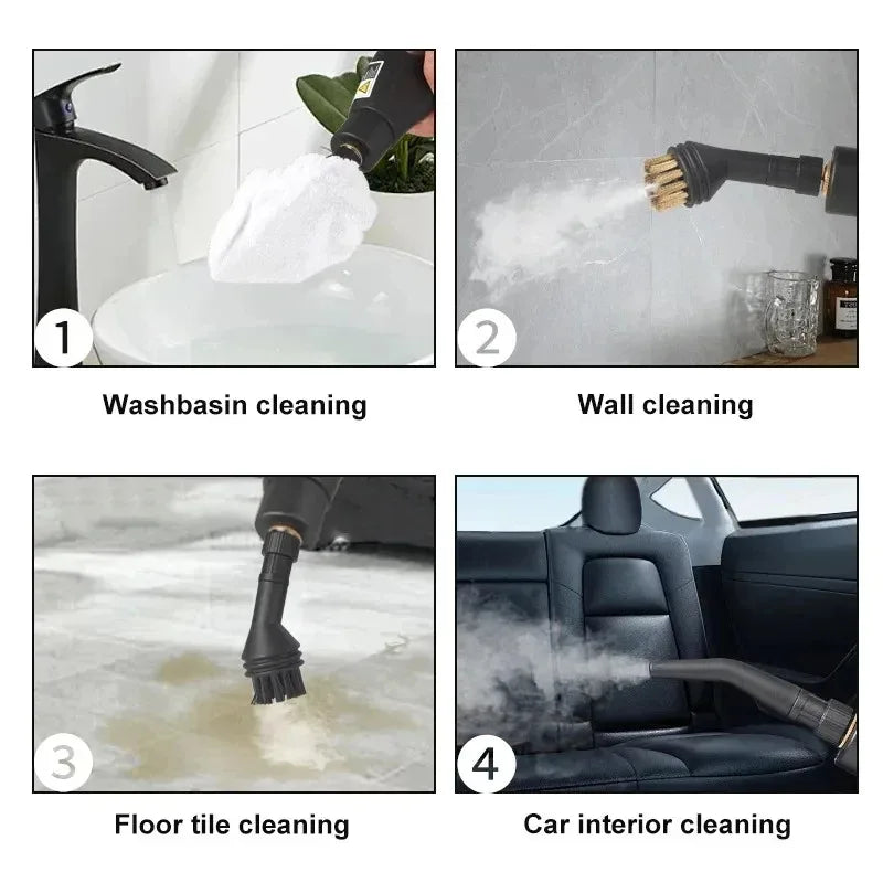 Handheld Steam Cleaner 2401-2600W Adjustable Steam Portable Multi Surface Cleaning Machine